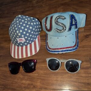 Vans Stars and Stripes Kids Hat Set